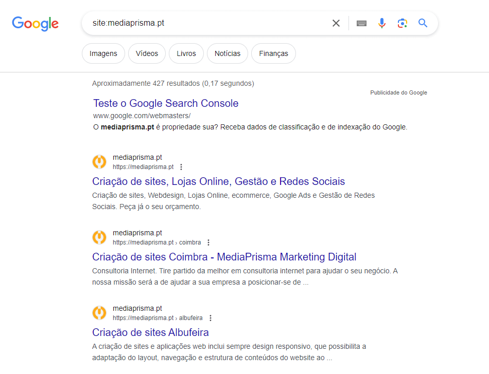 google search mediaprisma