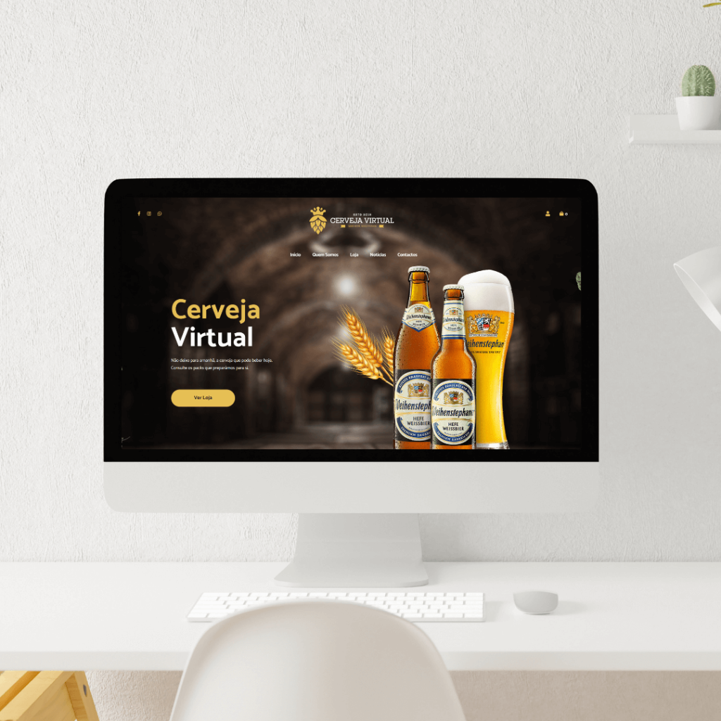 Website Cerveja Virtual