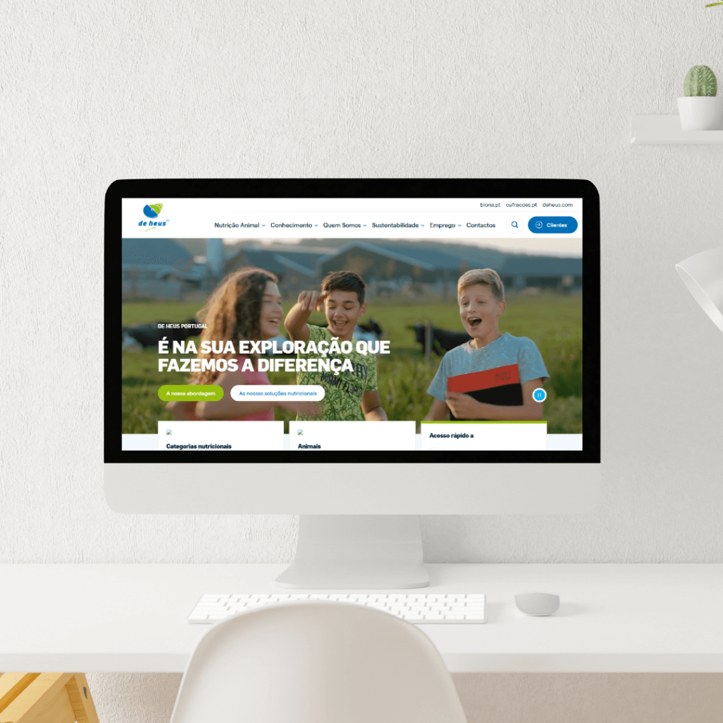 Website De Heus Portugal