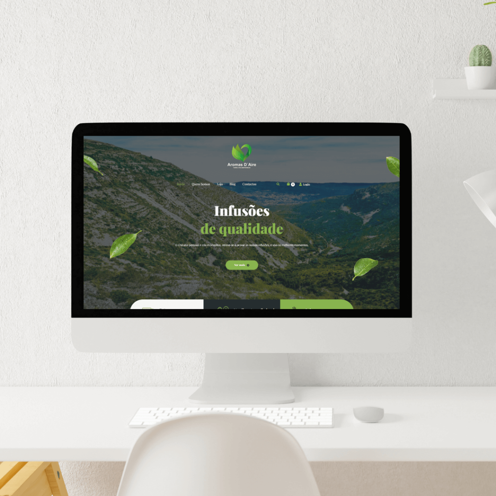 Website Aromas D´Aire